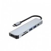 Type-C HUB多功能轉接器｜轉HDMI+USB+SD卡 六合一轉接器