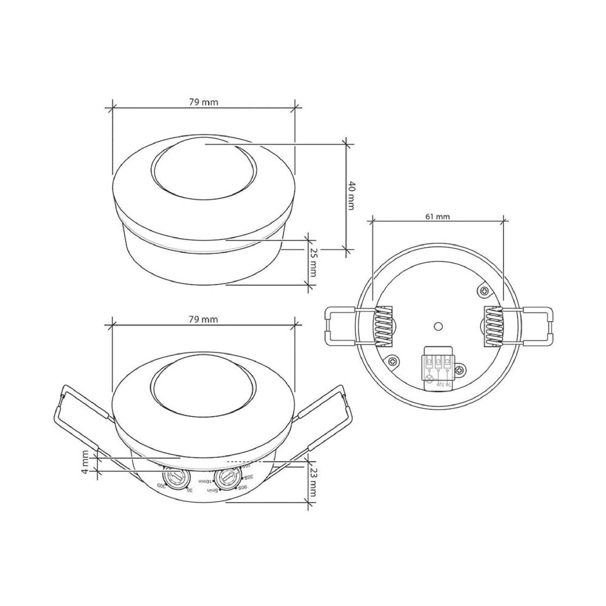 100-240V嵌入式頂吸雙用紅外線感應|-順悅科技有限公司遙控車-官網商城