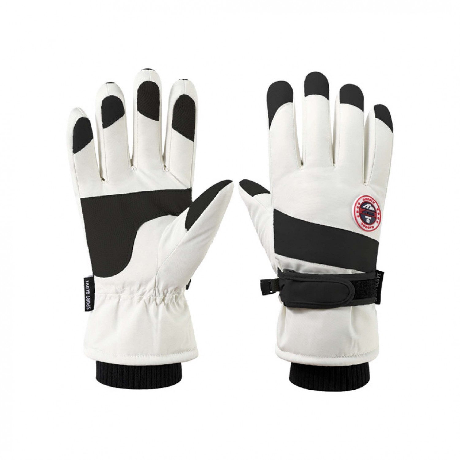 滑雪加絨保暖手套｜3指觸屏