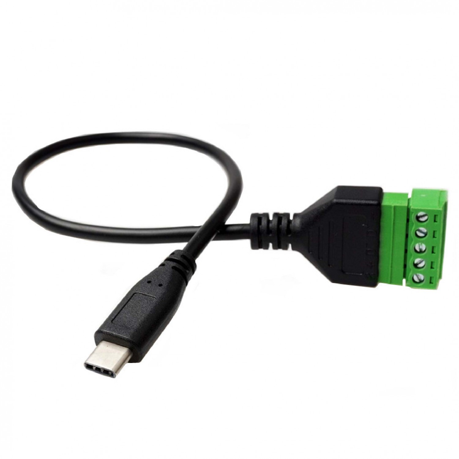 免焊接 Tpye-C轉綠色端子 免焊接 Tpye-C轉綠色端子