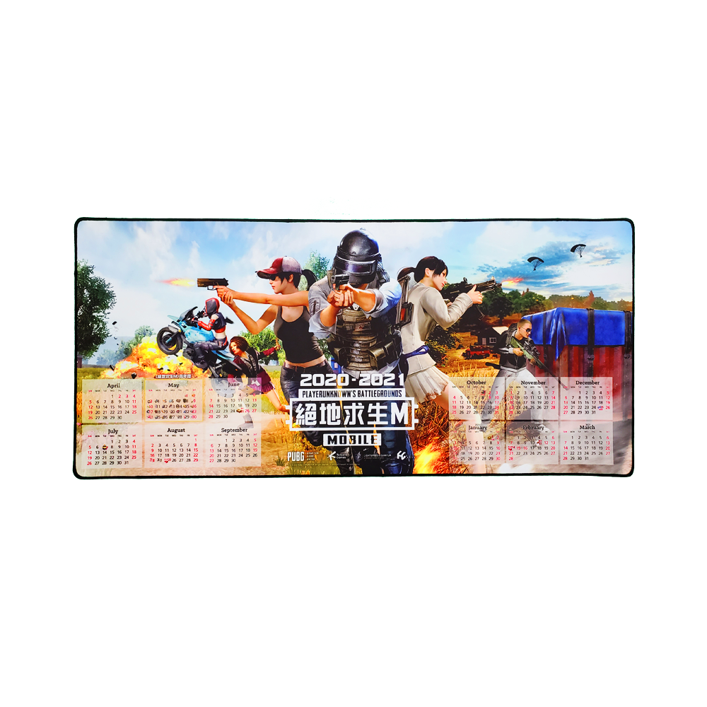 【非賣品 活動用】PUBG-M  2020年桌曆 - 電競大鼠墊 (  絕地出擊 / 求生戰線 )