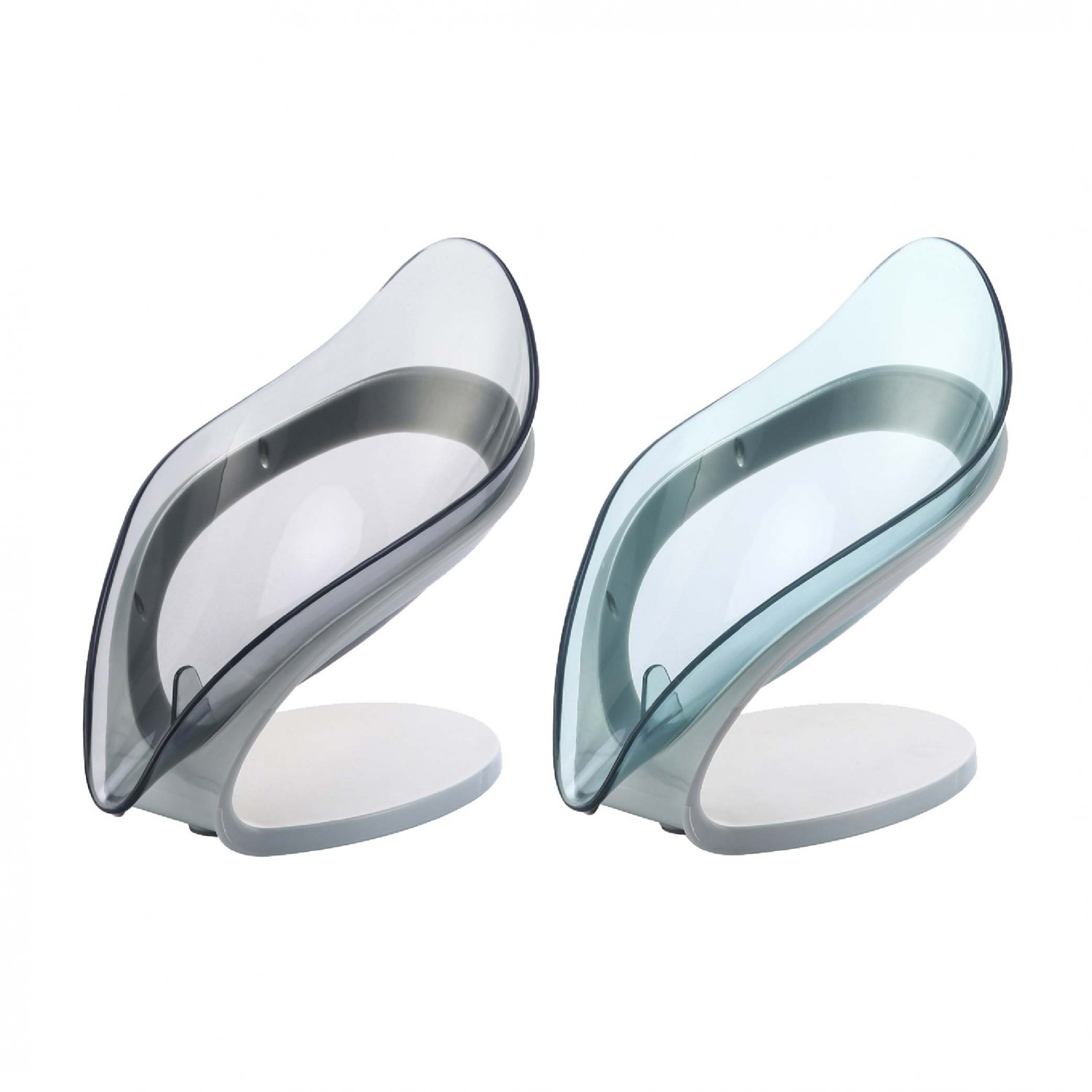 瀝水香皂盒｜灰色/藍色