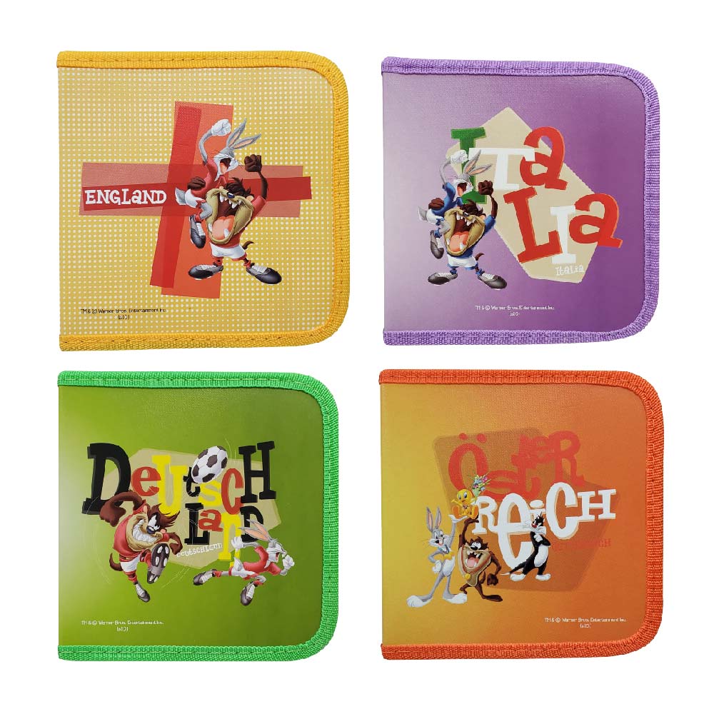 【華納授權】鐵製CD收納盒(方形)