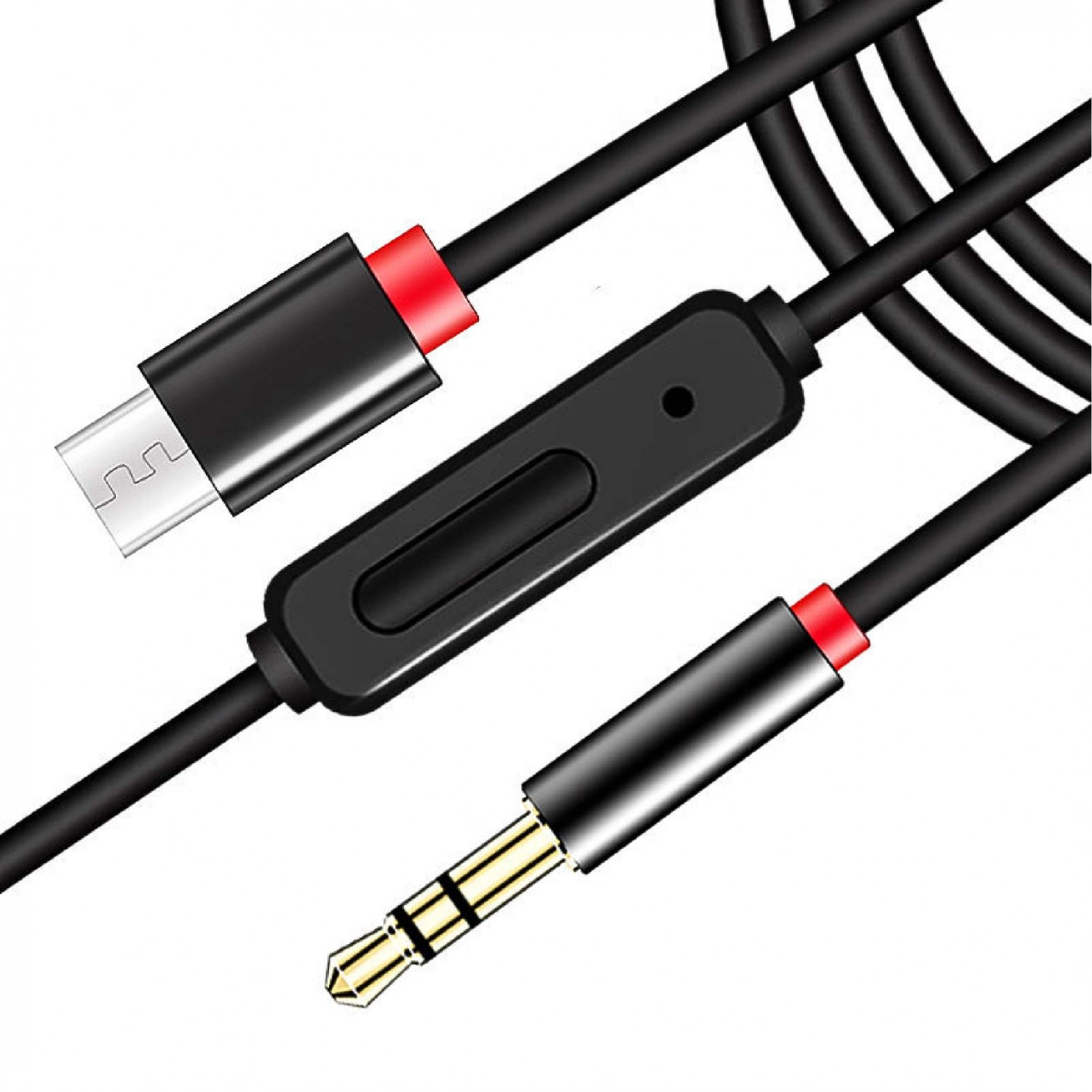 Type-C轉3.5mm二環音源線｜鋁合金/1.2米