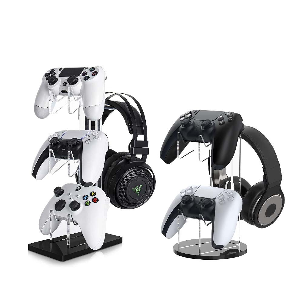 搖桿收納展示架｜雙層/三層｜升級防塵罩套組