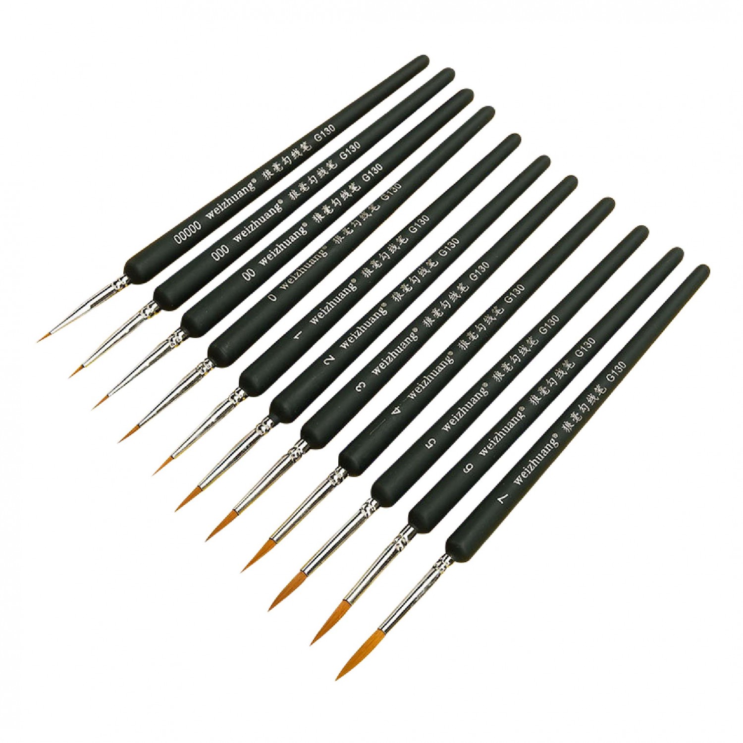 G130狼嚎勾線筆｜三色11件套單售｜深藍色/天藍色