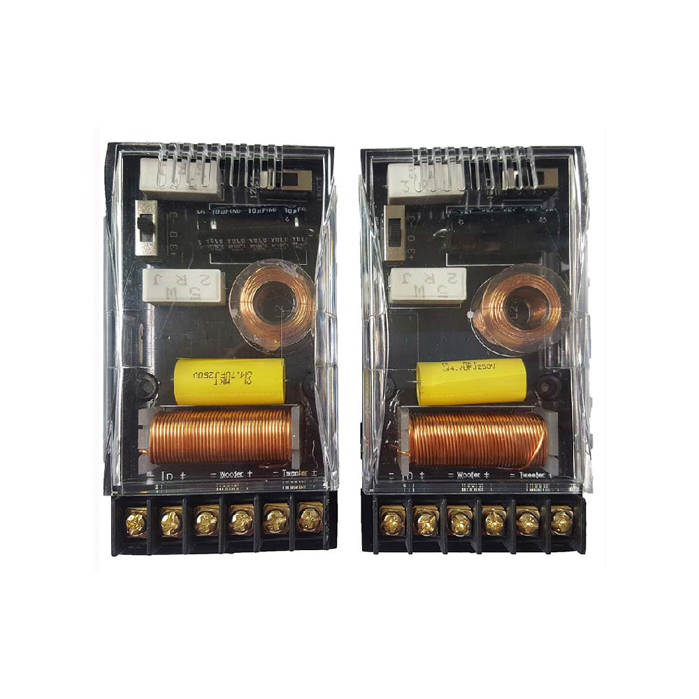 發燒電容車用二分頻音響喇叭｜汽車改裝｜三檔調節/加粗銅線