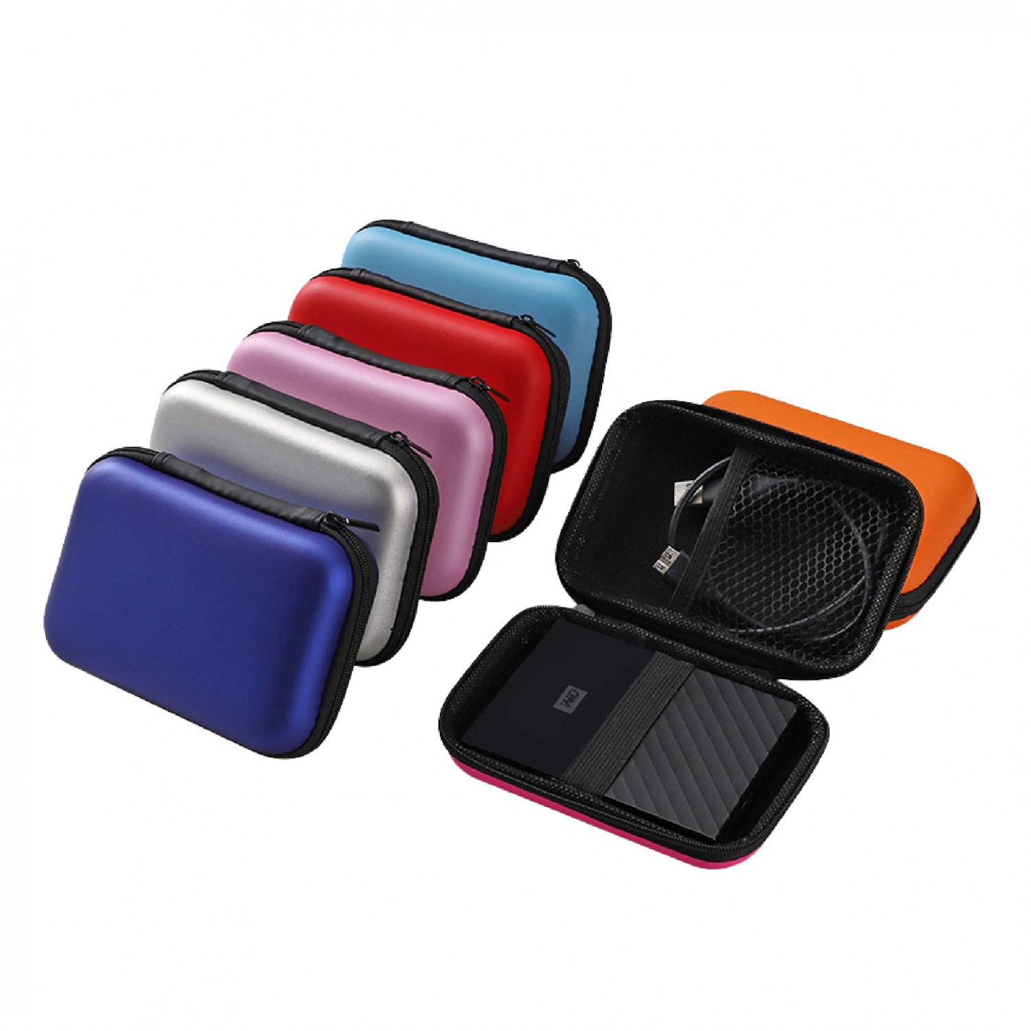 EVA硬碟收納包A款｜14x10x4cm