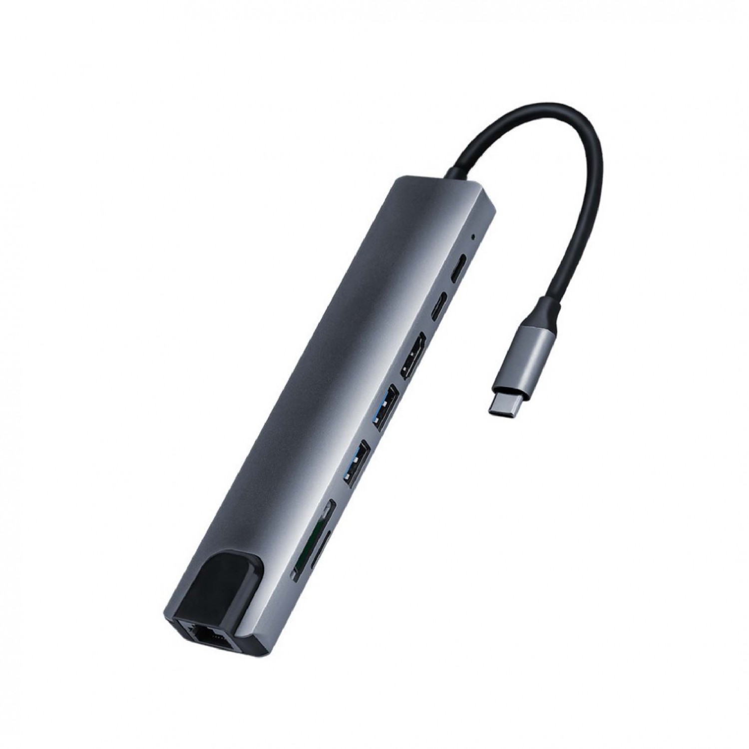Type-C HUB八合一/六合一轉接器｜RJ45/HDMI/USB3.0/TF/SD卡