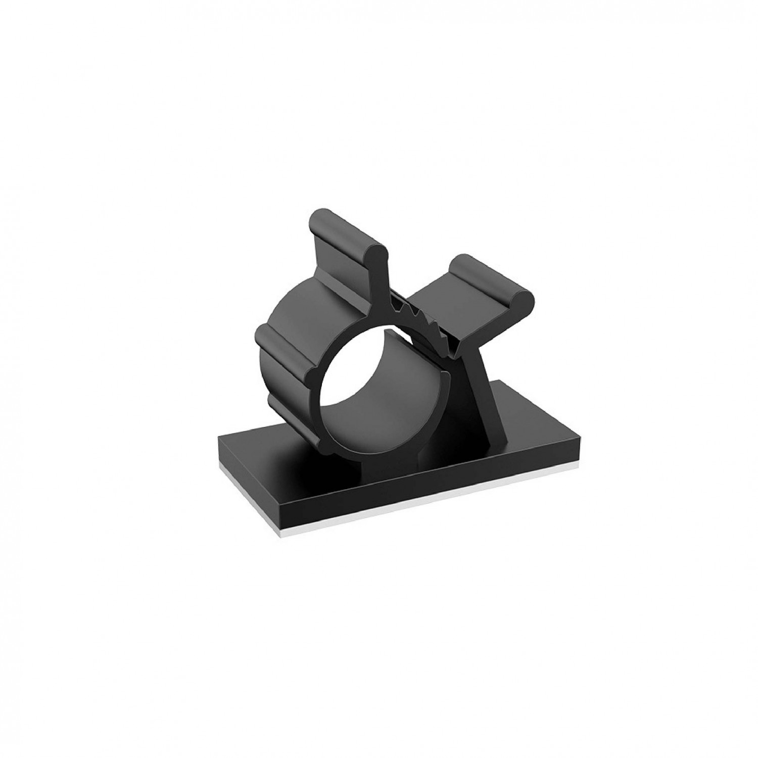 可調式固線夾｜黑/白