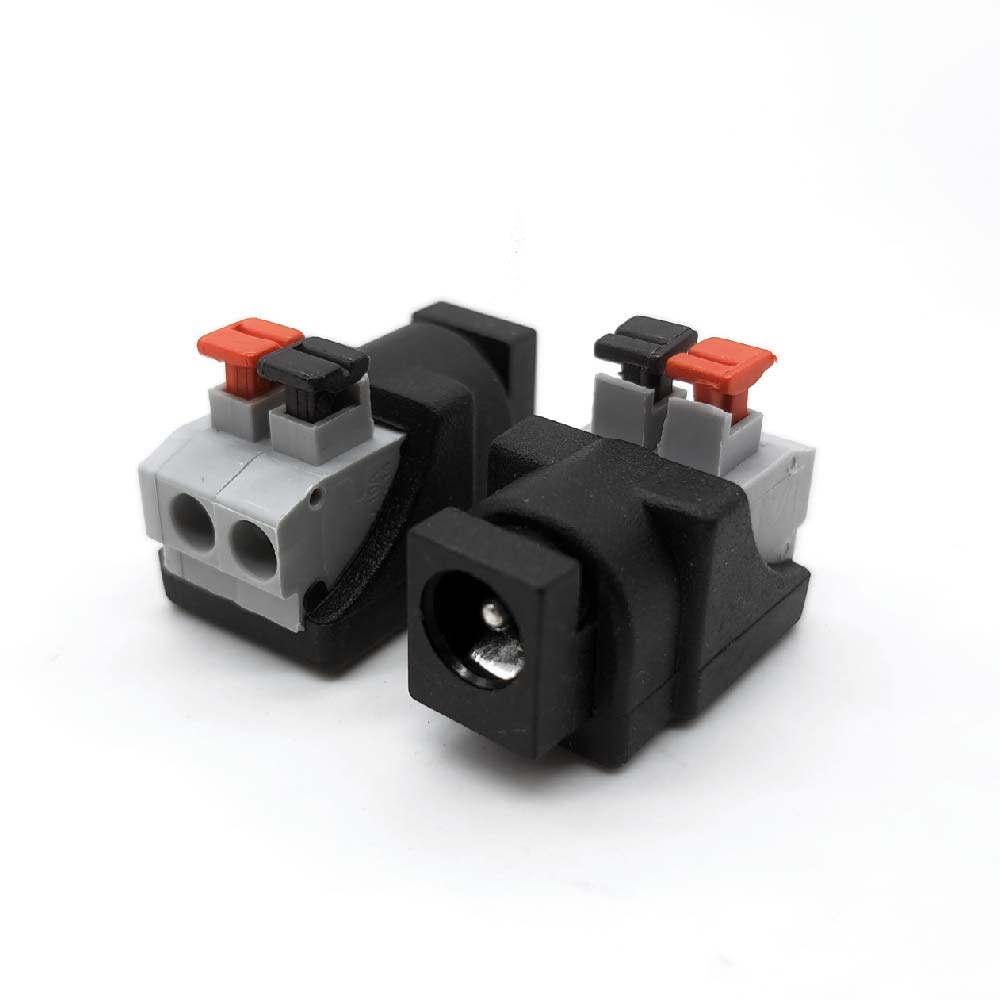 免焊接 按壓式DC轉接頭｜母孔/公頭