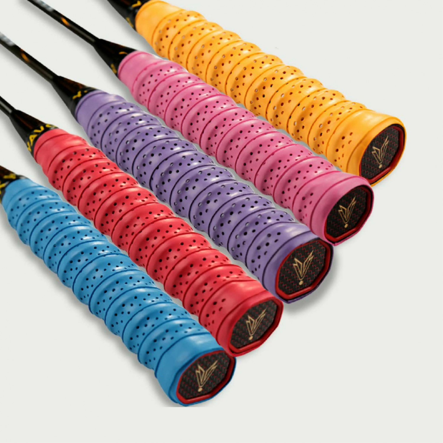 單色龍骨握把布｜黑色/白色/紅色/桔色/黃色/螢光/青綠/綠色/天藍/藍色/紫色/粉色/亮粉