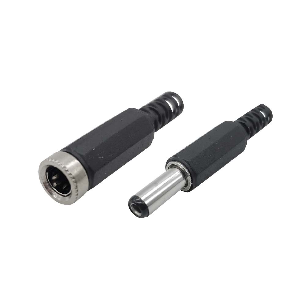 焊接式 DC公母頭｜5.5x2.1/5.5x2.5mm