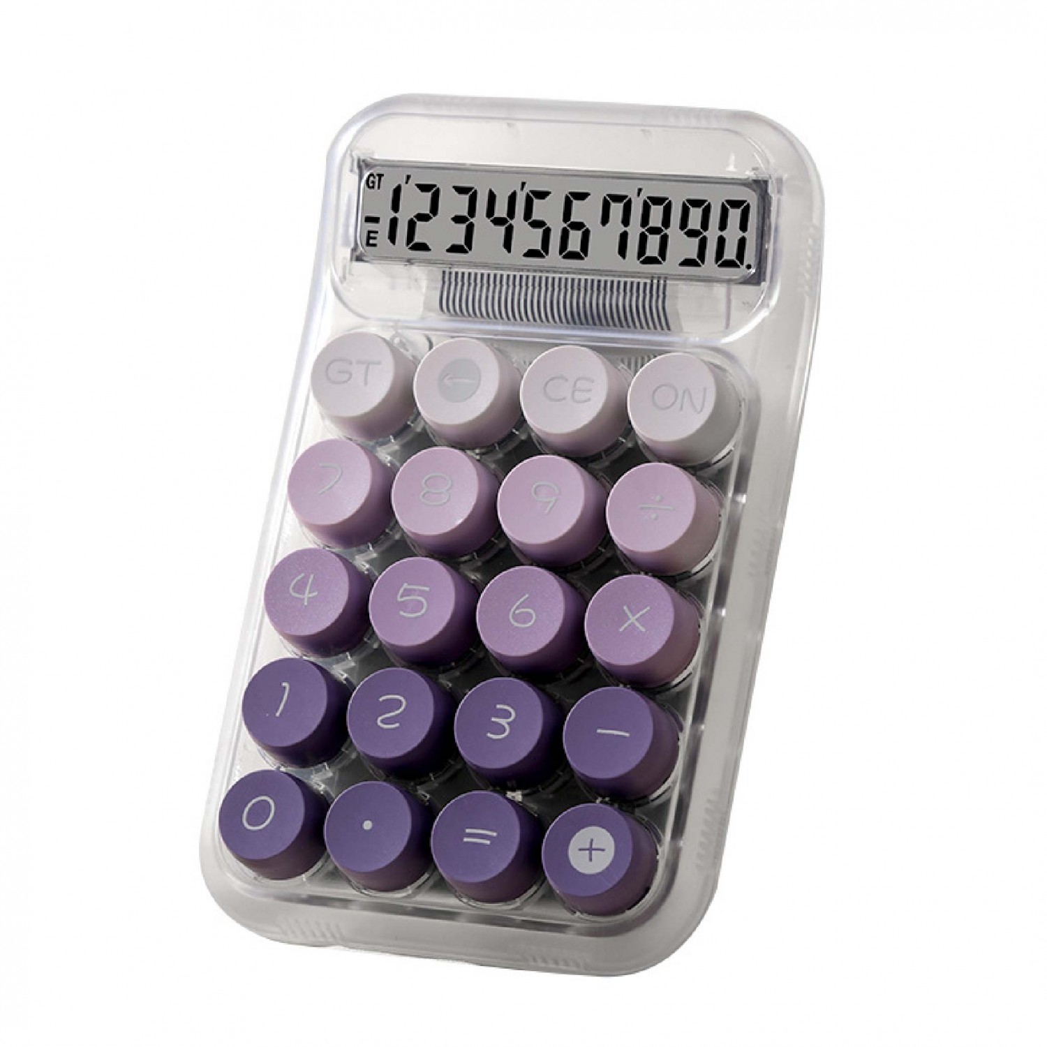 財務專用 圓形機械鍵盤桌面計算機