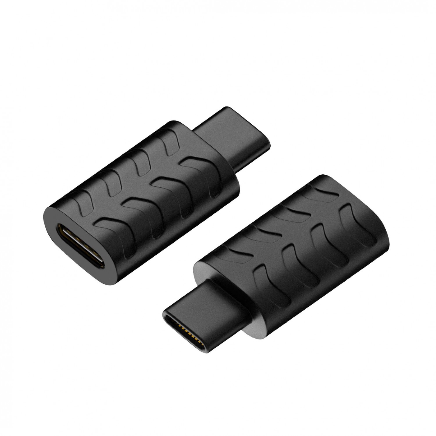 Type-C公轉母注塑轉接頭｜耐磨尼龍｜USB3.1/24PIN全連接