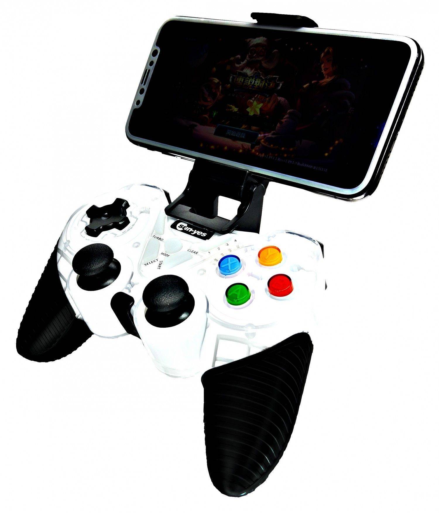 (已停止生產) 雙煞X藍牙手機震動搖桿~支援熱門手遊~(入門款)紅色包裝~免運