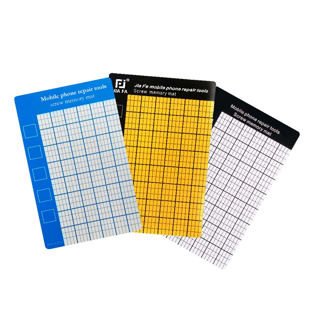 磁性螺絲記憶墊14.5x9cm｜藍白/黑白/黑黃