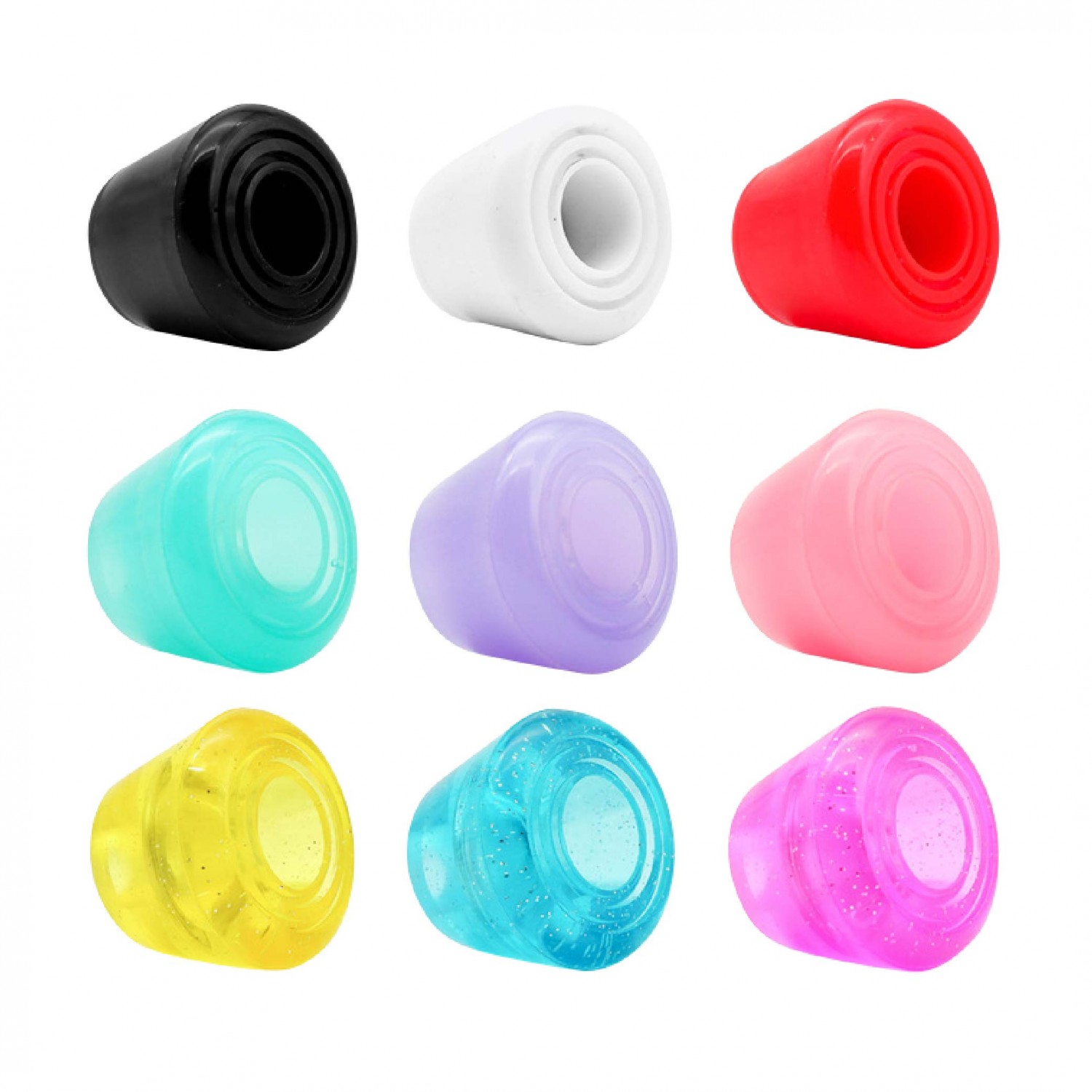 雙排溜冰鞋耐磨PU煞車頭