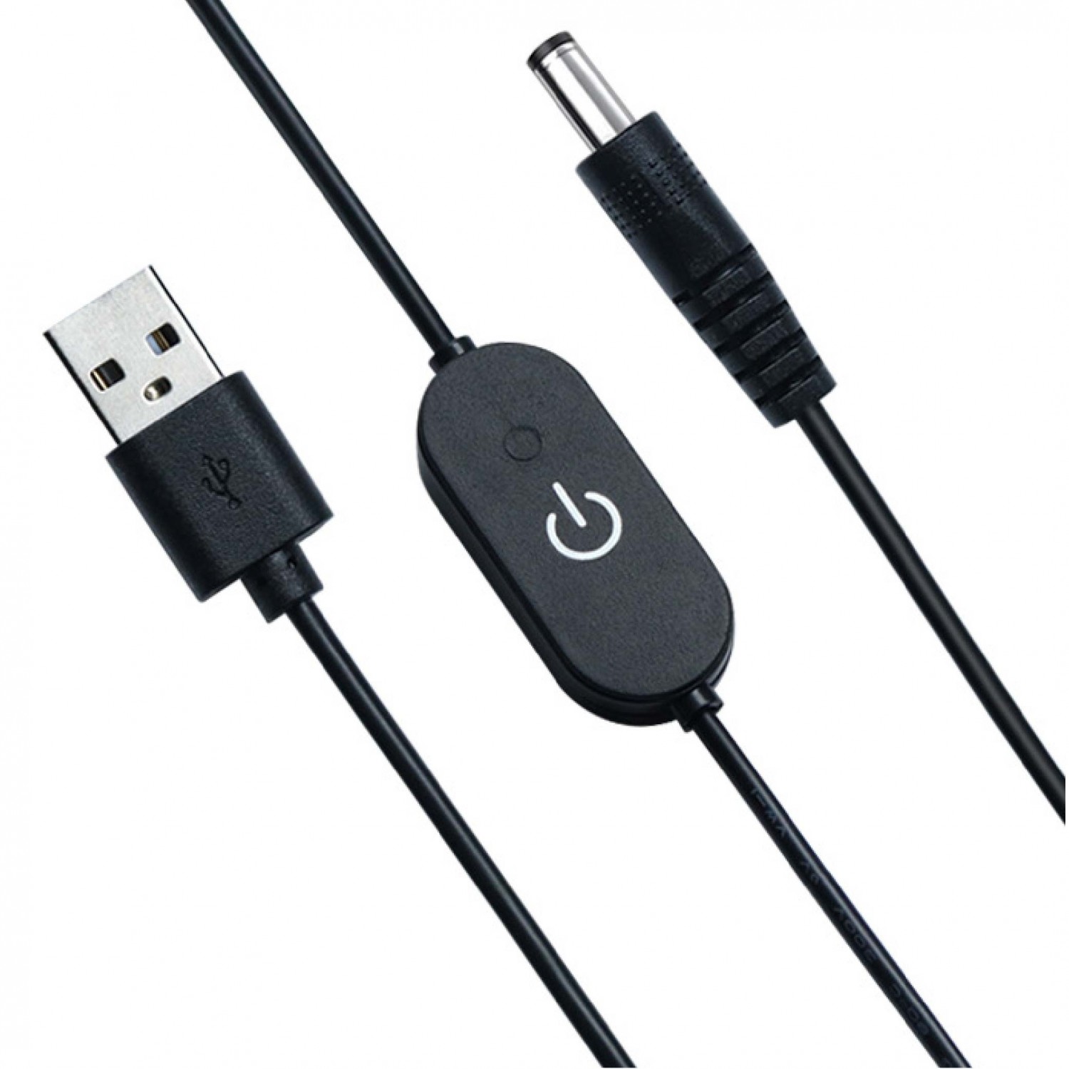 USB轉DC 觸控開關電源線