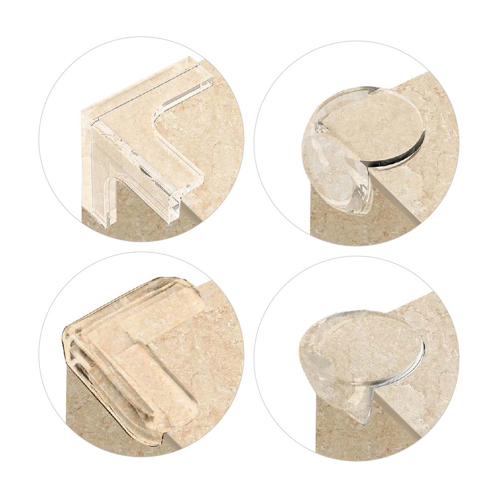 Q彈透明防撞護角墊｜L型/T型/圓型/小球型