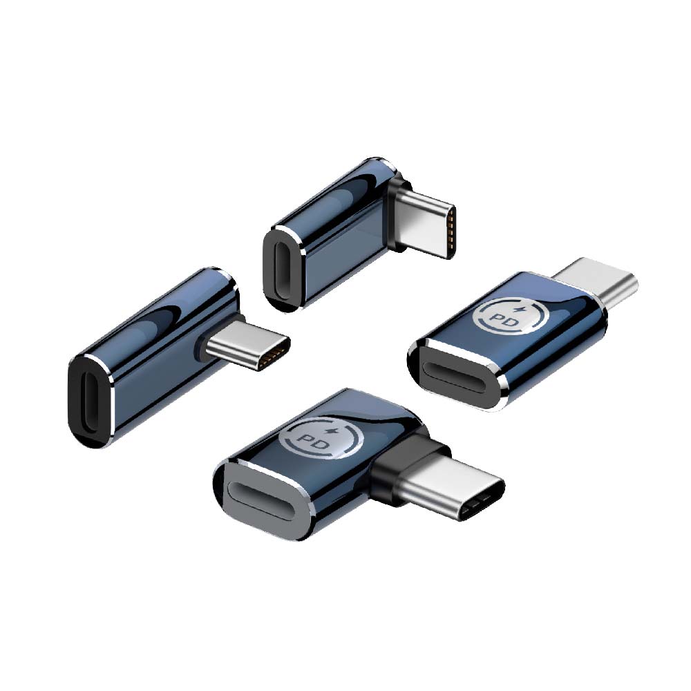 Lightning母轉Type-C公轉接頭｜支援9V@3A-27W快充/支援iPhone15/Emarker晶片