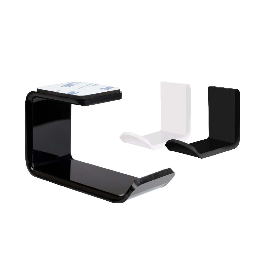 L型壓克力收納架｜黑/白