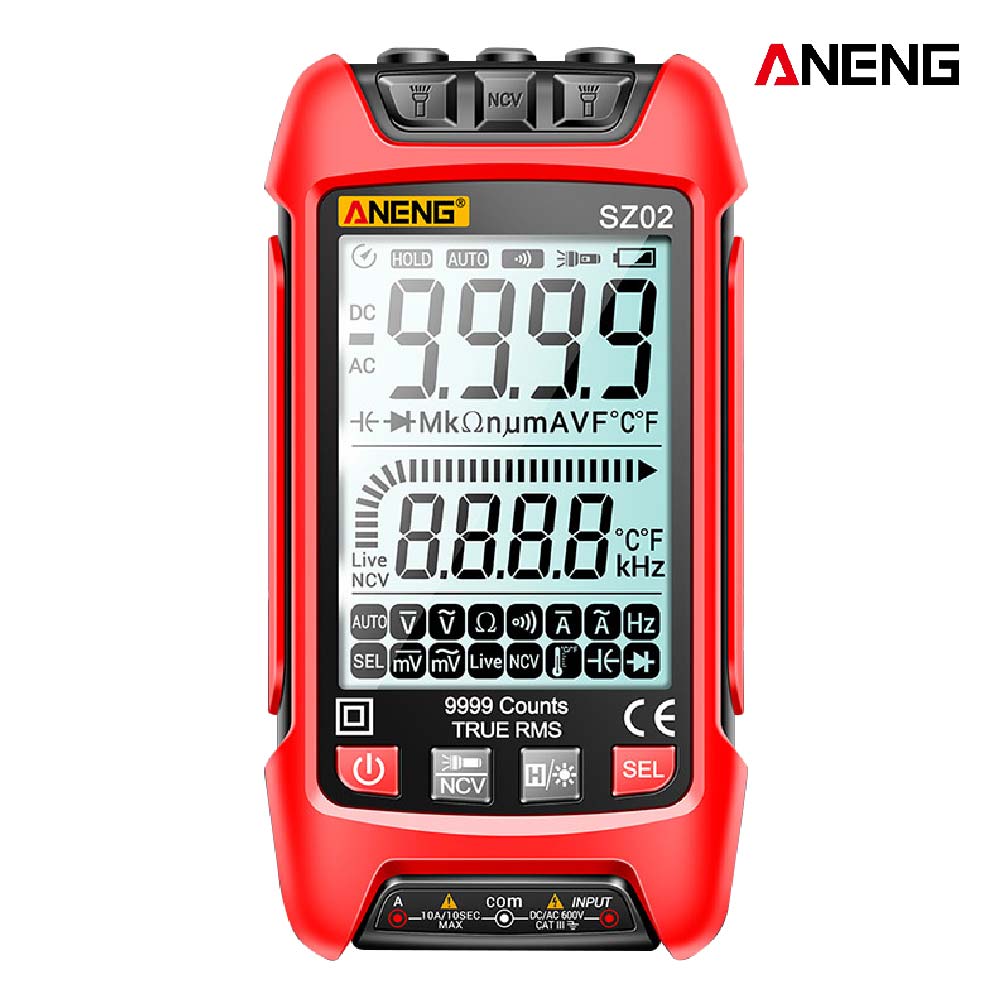 ANENG 全自動數位顯示智能防燒萬用表｜SY-SZ02