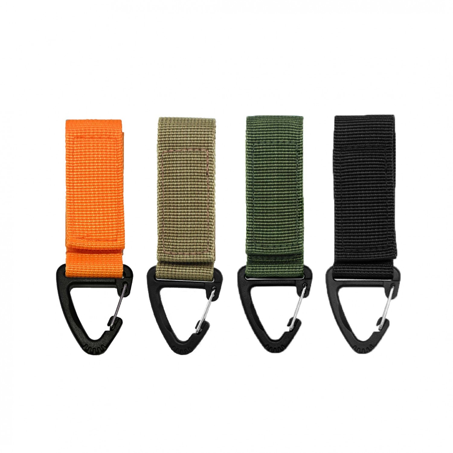 魔鬼氈掛鉤帶｜黑/橙/卡其/軍綠｜露營神器/登山用品