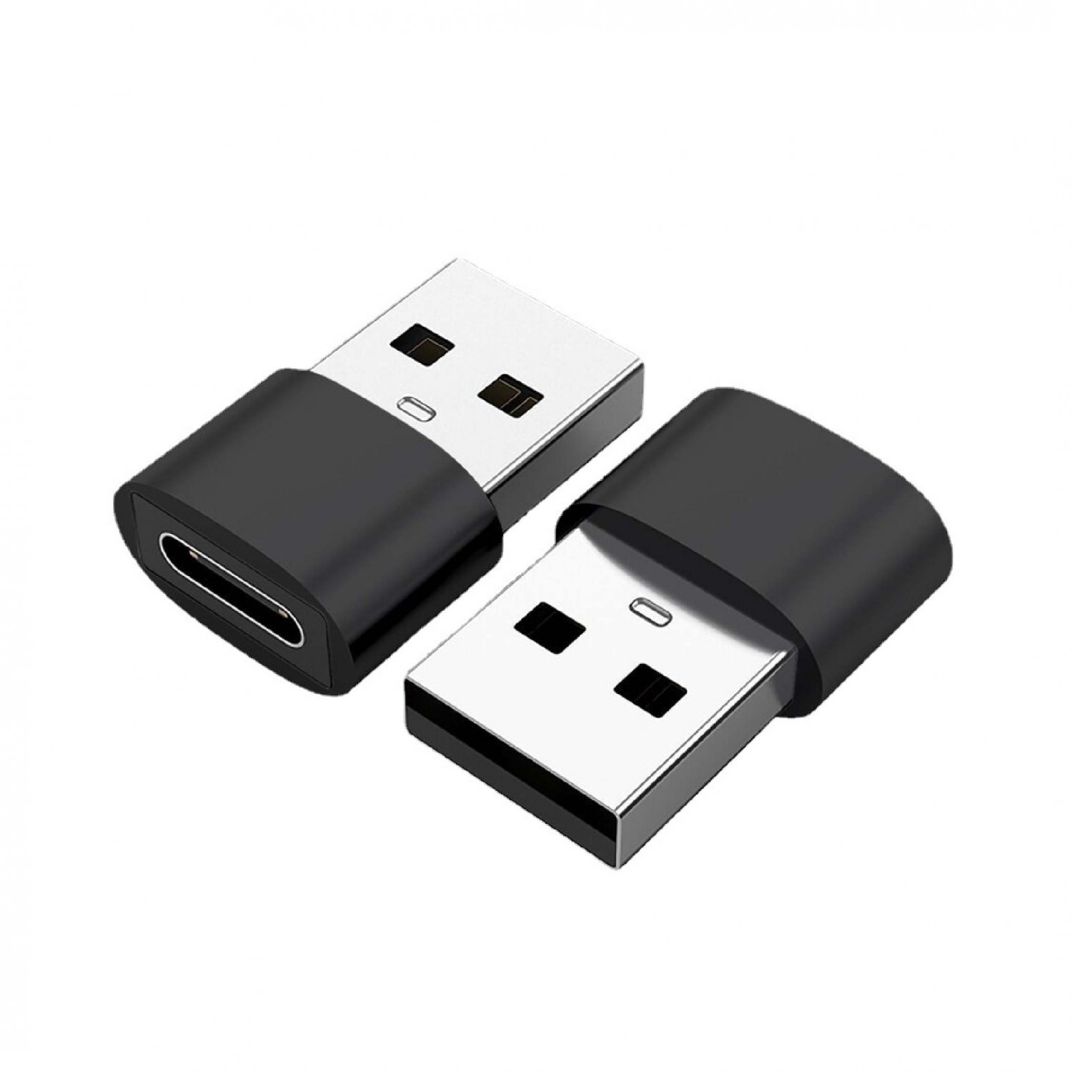 Type-C母轉USB轉接頭｜黑/銀｜OTG