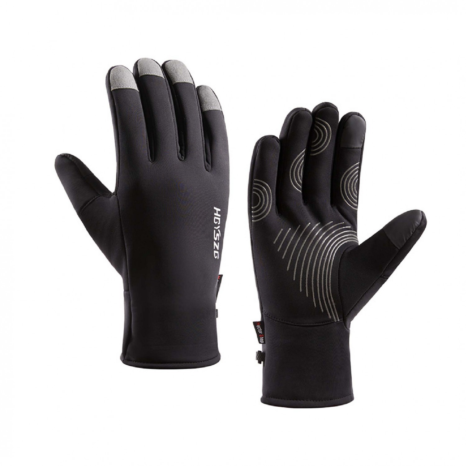 騎行加絨保暖手套｜2指觸屏