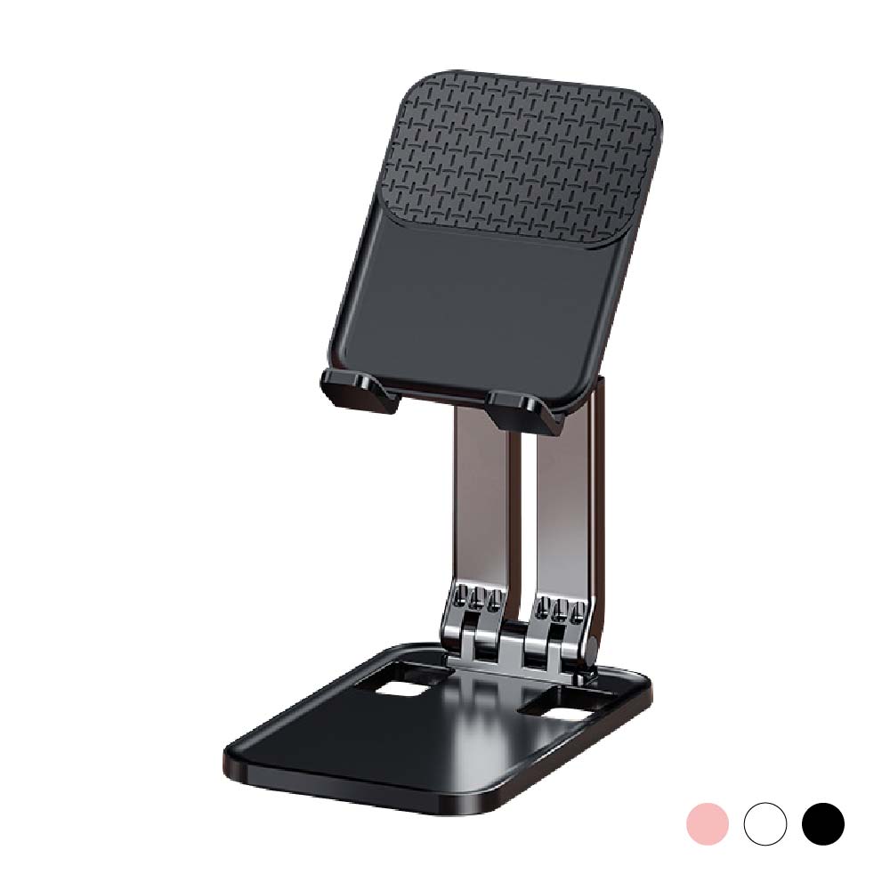 雙柱款 手機平板支架｜塑膠｜黑/白/粉