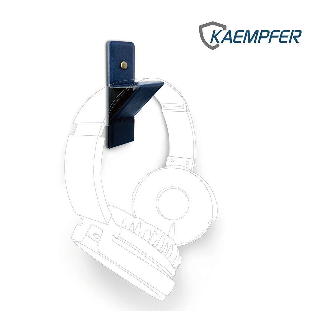 [Kaempfer] 智慧型折疊式無痕萬用隱藏掛鉤 (深海藍)