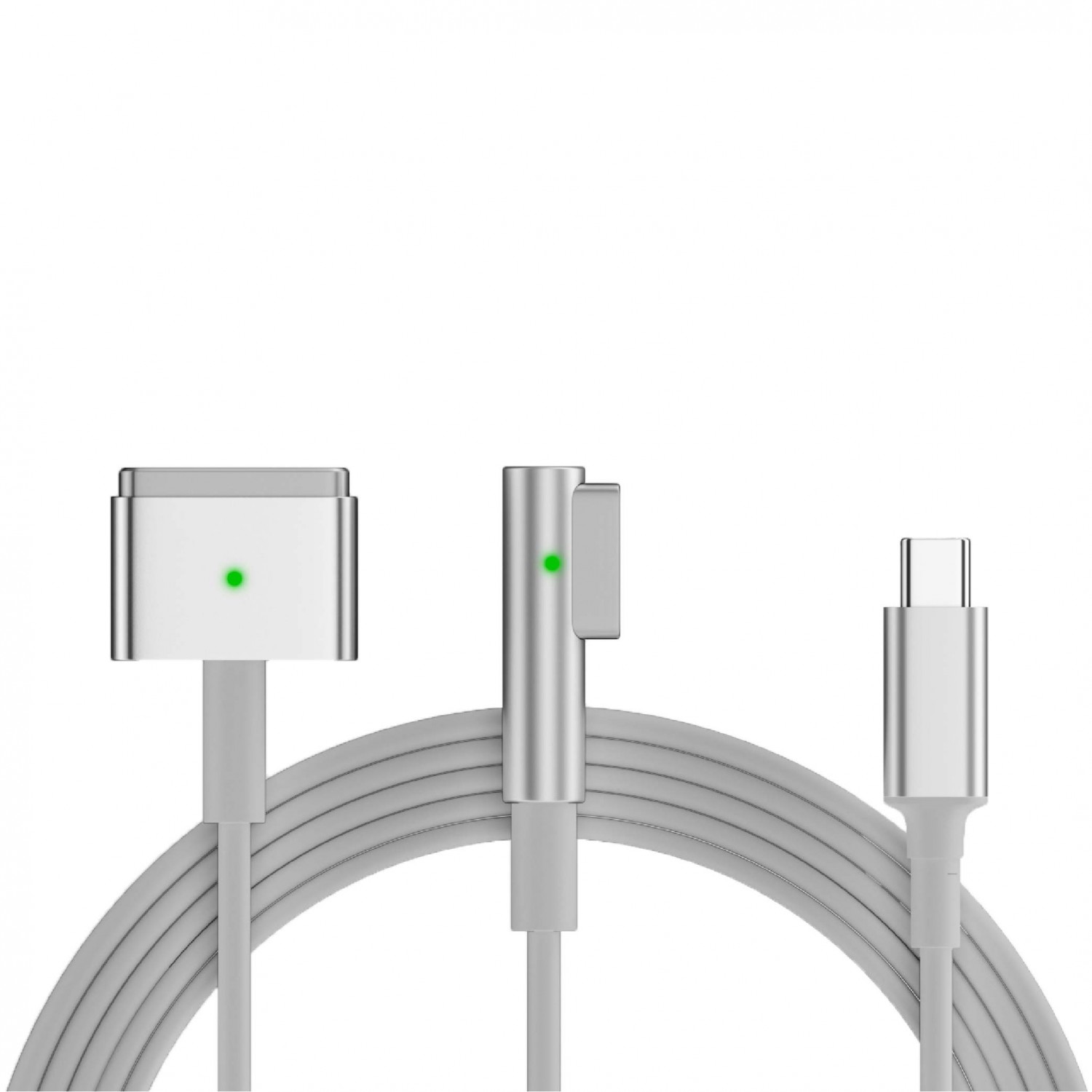 Type-C轉Magsafe1/2 100W快充線