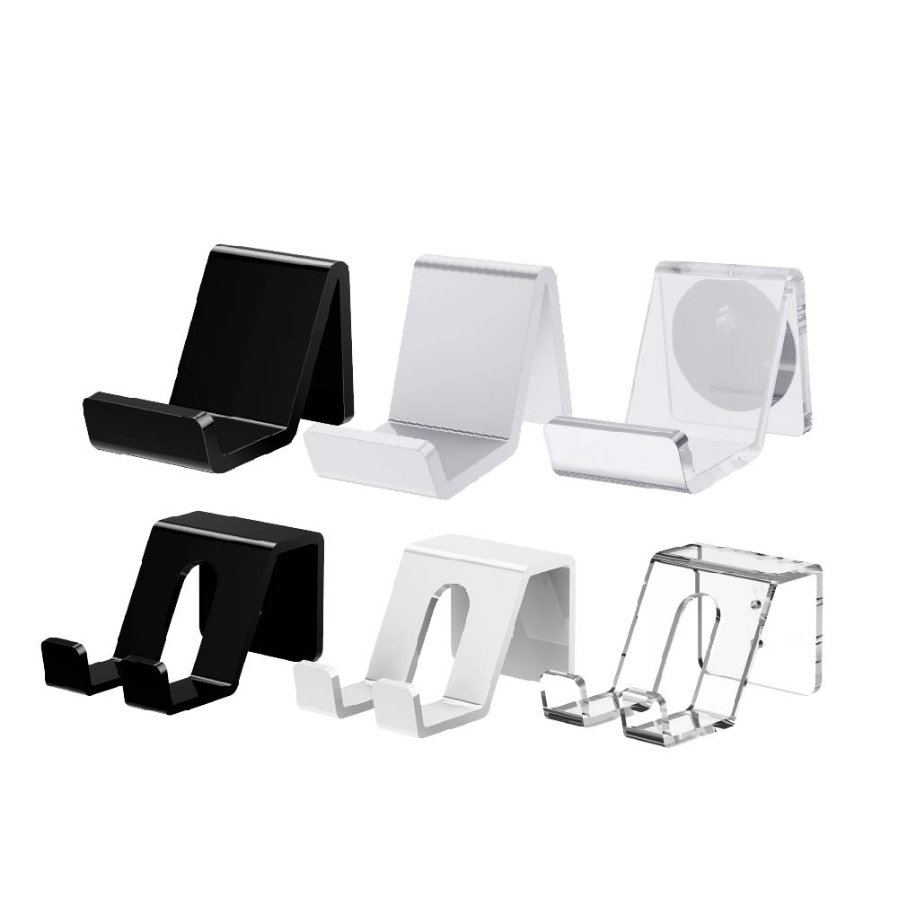勾型壓克力收納架【升級加厚版】黑/白/透明