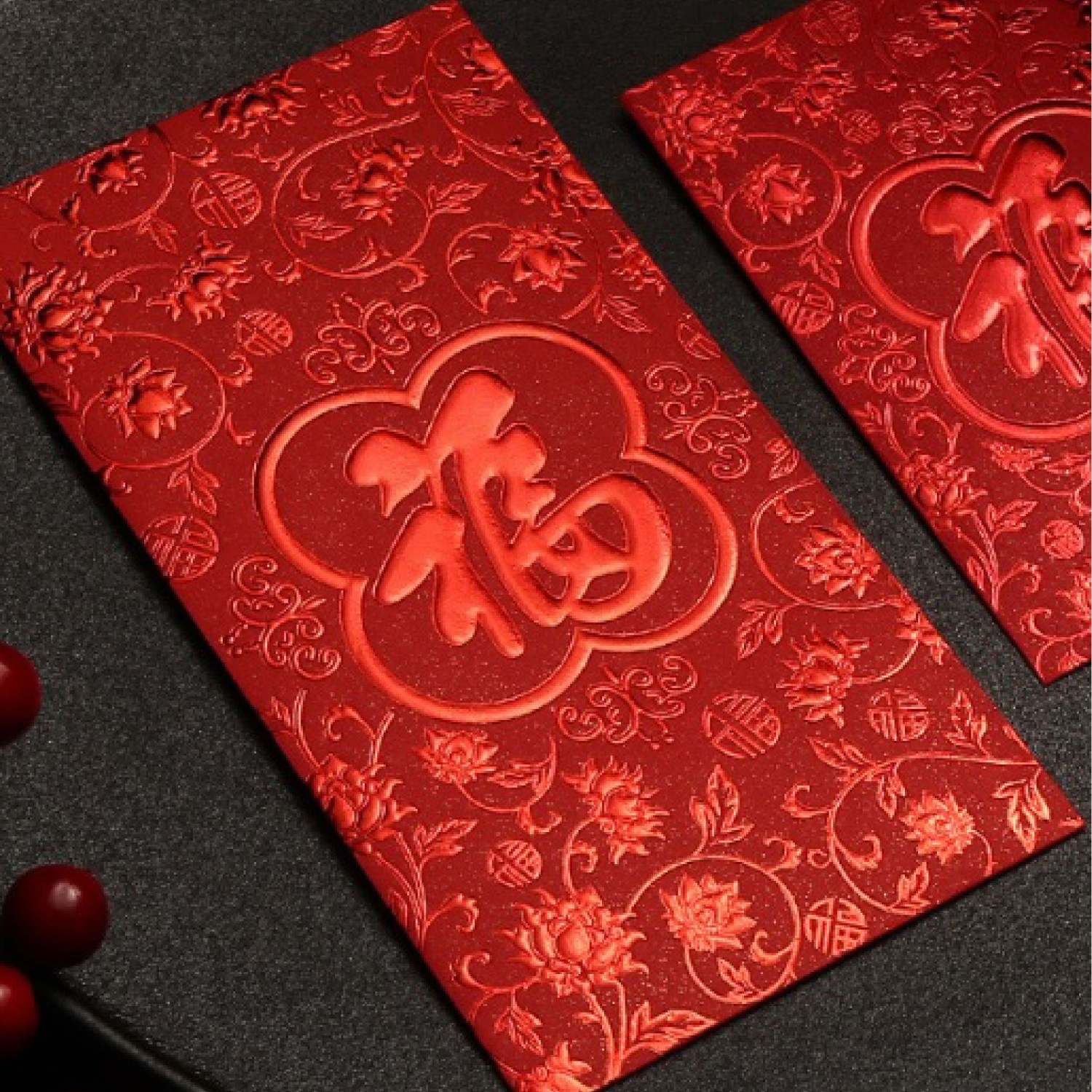 珠光燙紅紅包袋｜16款隨機4入