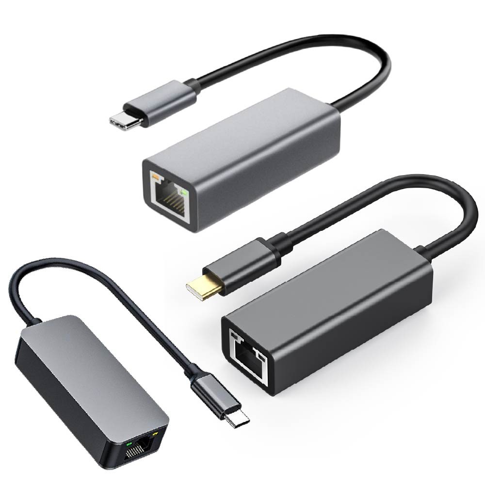 鋁合金Type-C轉RJ45網卡轉接線-支援安卓蘋果IOS26/WINDOWS最新系統
