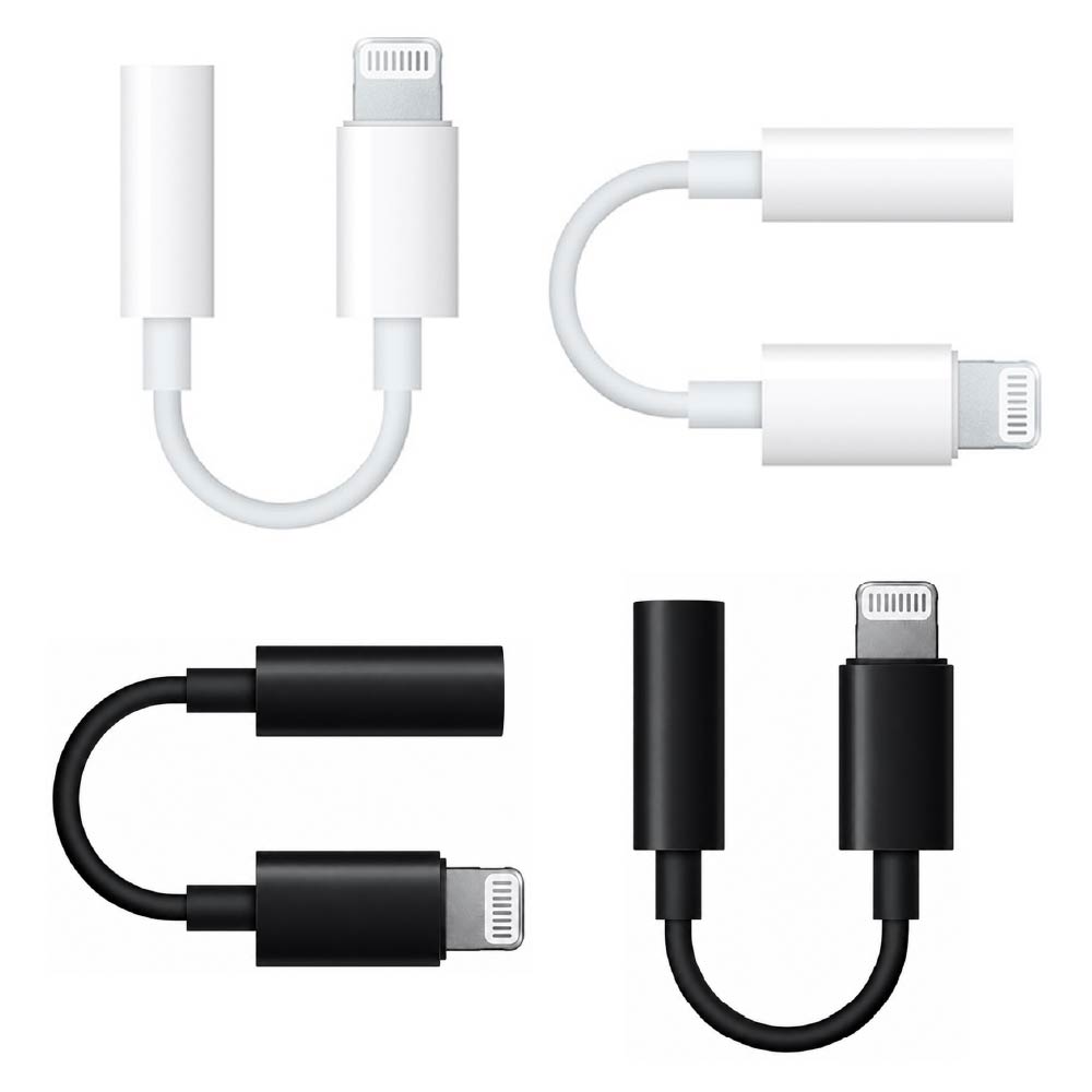 Lightning 轉 3.5 mm音源轉接線｜黑/白｜無支援通話/有支援通話