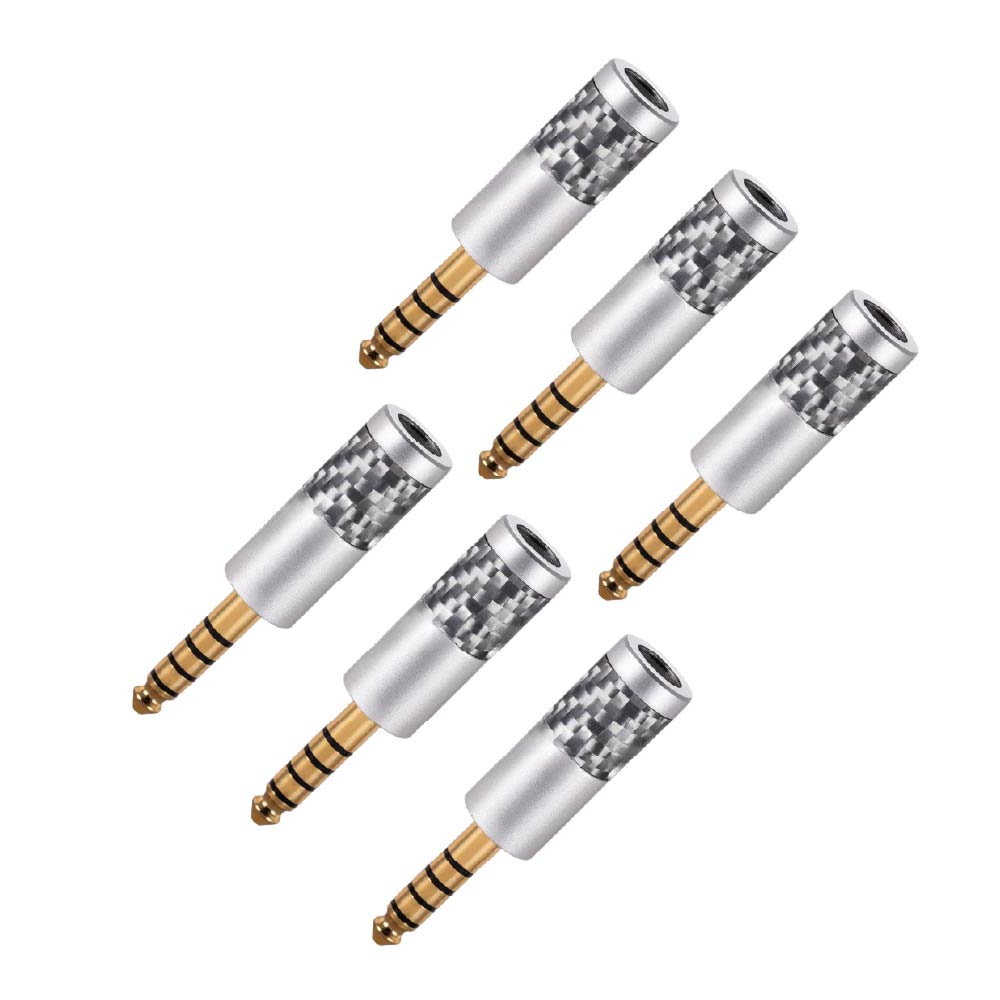 4.4mm音源焊接頭｜四環｜純銅鍍金