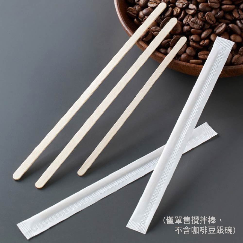 營業/飲料用 一次性加厚木質長柄攪拌棒｜食品級/無毒無異味｜單售賣場
