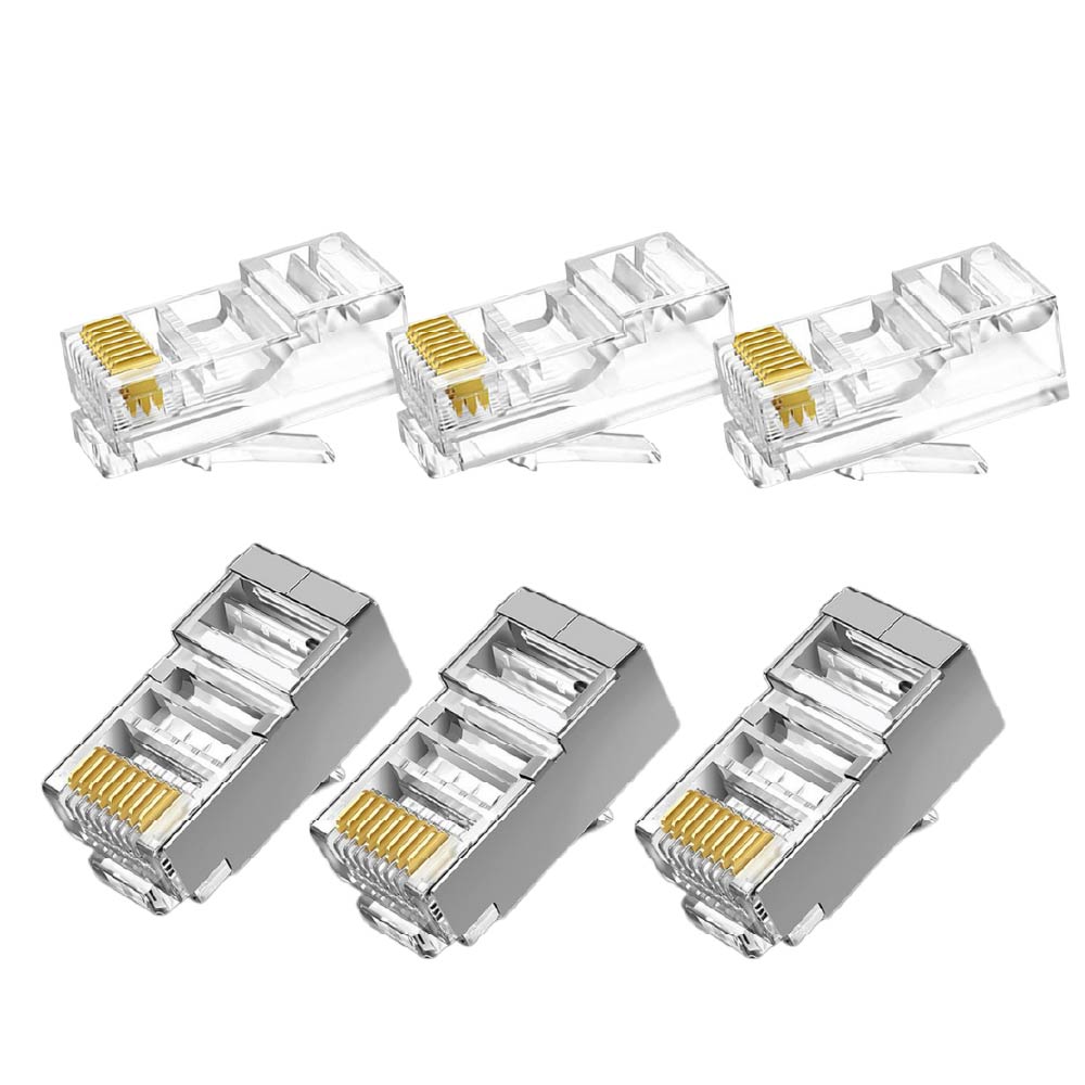 RJ48/RJ50 水晶頭｜非屏蔽/屏蔽式｜10Pin/10芯