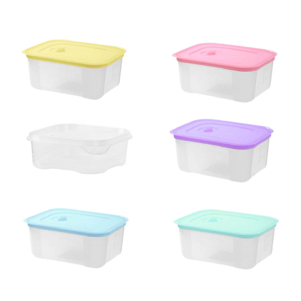 700ml/350ml食物密封保鮮盒｜有標示星期刻度｜耐熱PP無毒材質/可微波加熱