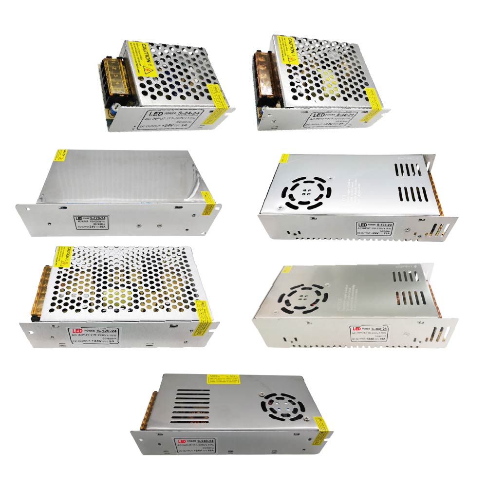 AC110V-220V轉DC24V-LED大功率電源開關24W~720W