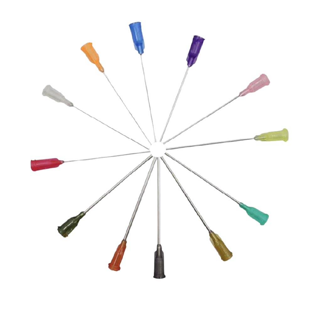 螺口式 加長不鏽鋼點膠針頭｜2英吋｜另有矽膠塞可選購