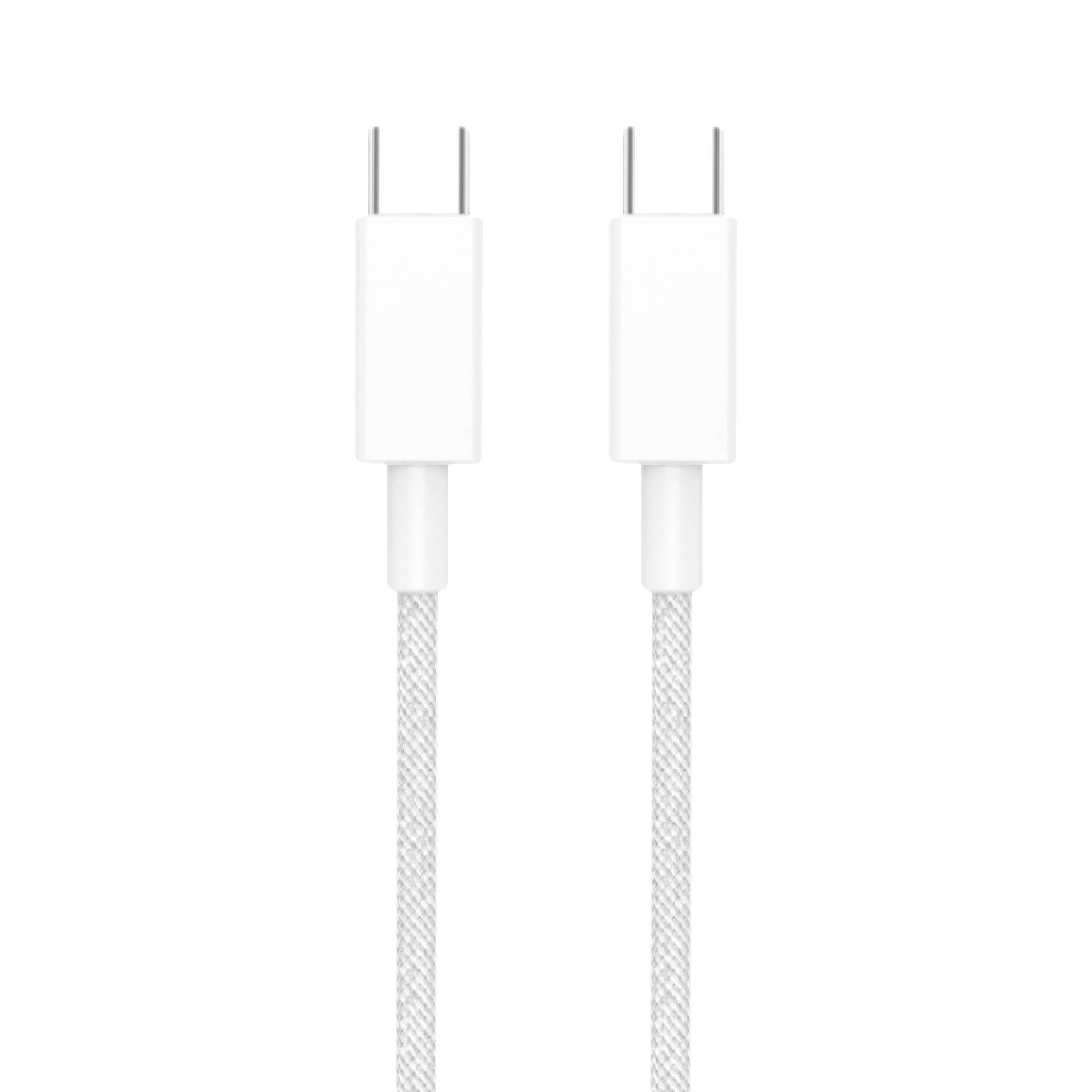 雙頭Type-C PD快充編織線｜0.25米-3米｜60W/支援iPhone15以上