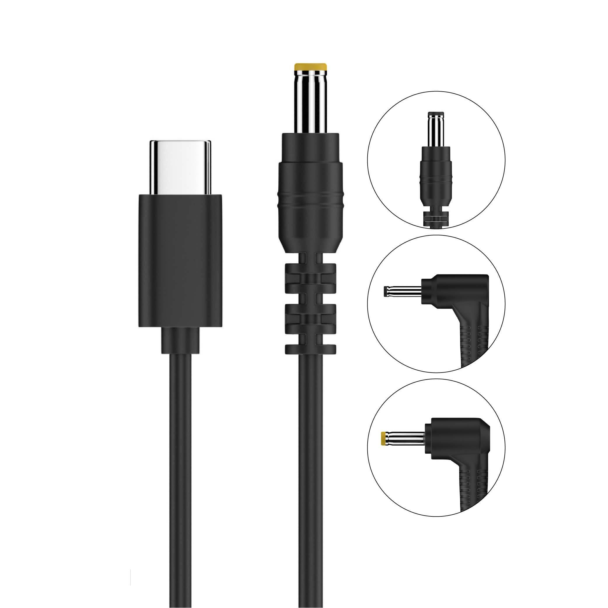 PD快充Type-C to DC誘騙線｜1.5米｜固定電壓9V/12V/15V/20V