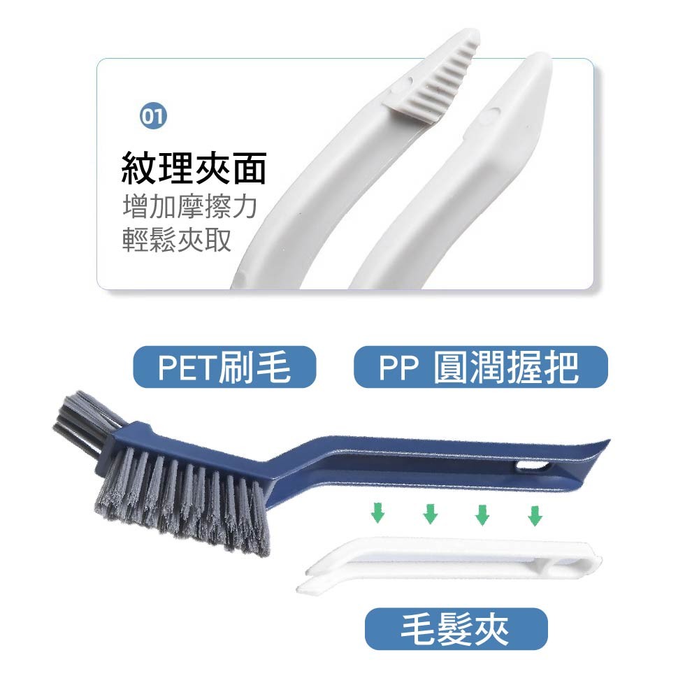三合一多功能縫隙刷|浴室/居家/電腦鍵盤專用|凹槽/夾縫 三合一多功能縫隙刷|浴室/居家/電腦鍵盤專用|凹槽/夾縫