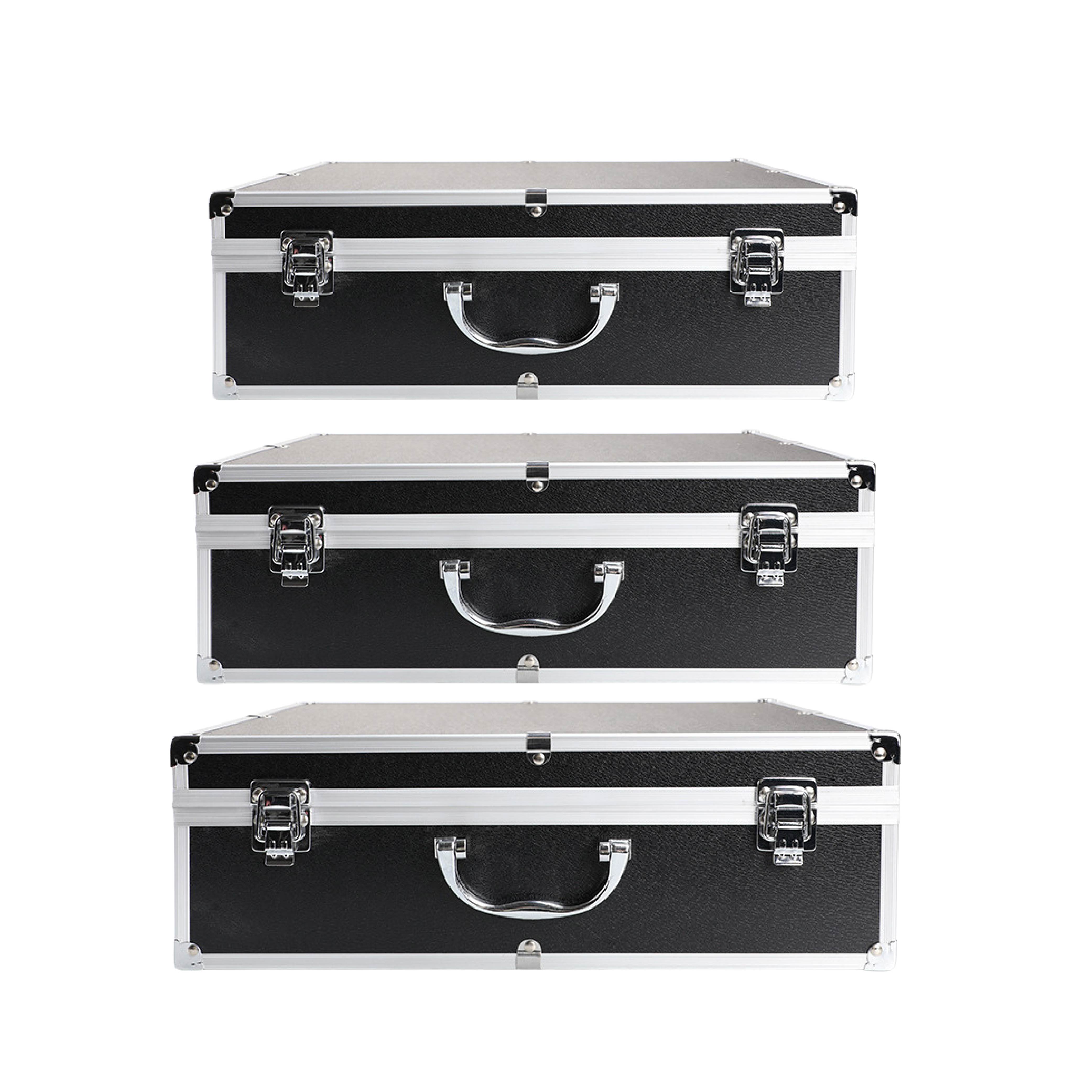 麥克風鋁製手提收納箱｜一拖四｜單箱售