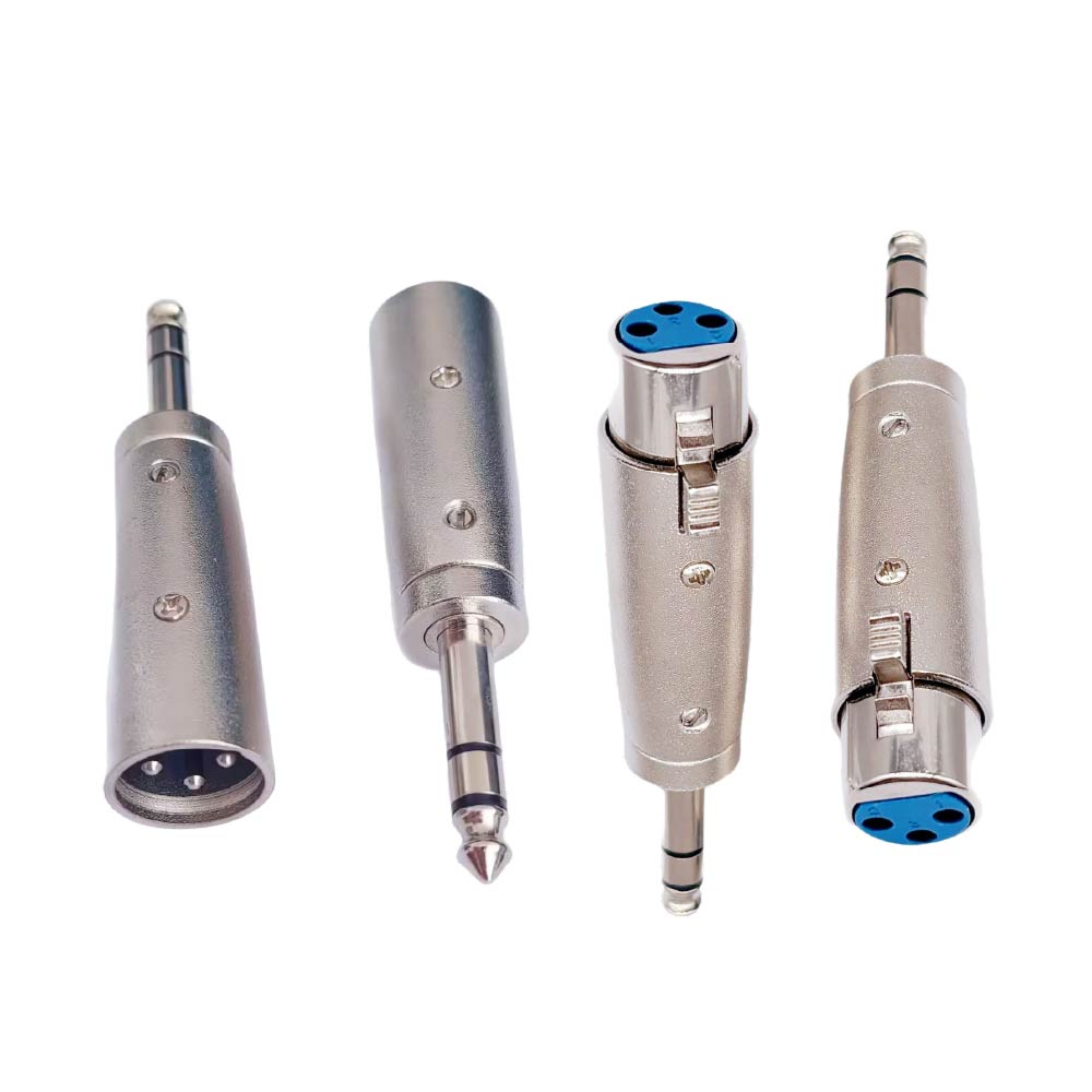 6.5mm(6.35mm)轉XLR公母音源轉接頭