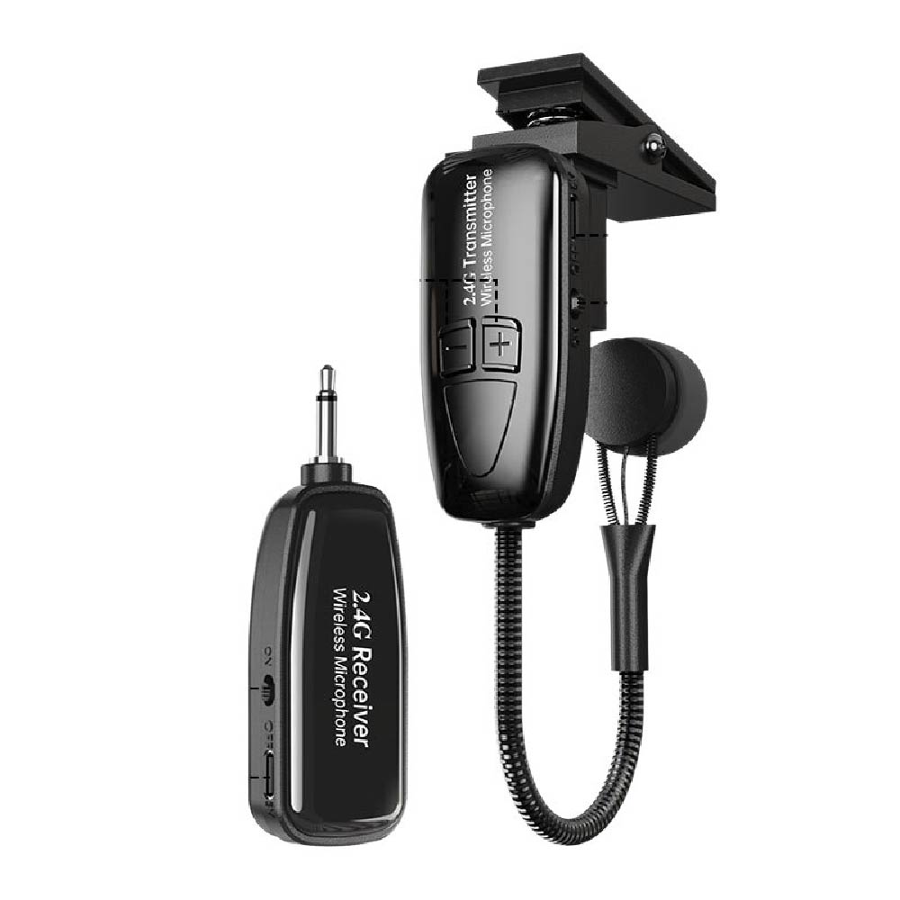 樂器用專業演出級2.4G有線轉無夾式麥克風