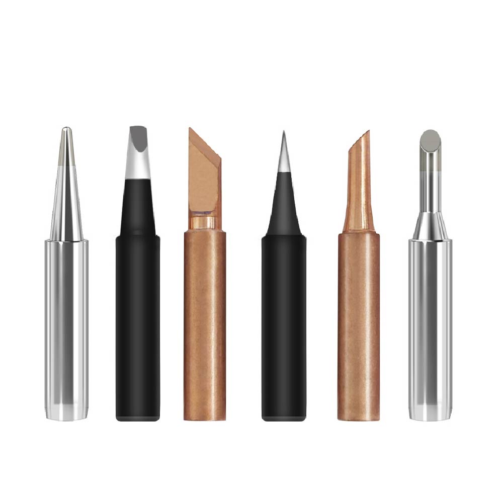 電烙鐵頭｜純銅/無鉛/黑金剛｜5件套